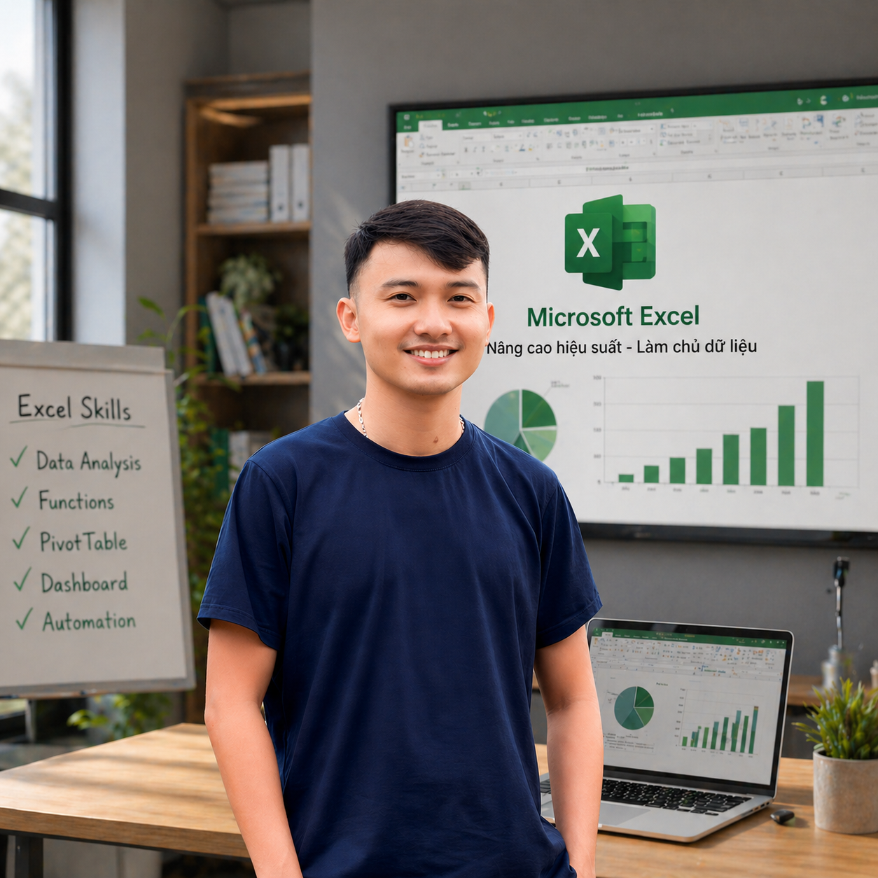 Lã Văn Toàn — Coach trưởng khoá 30 ngày học và thực hành Excel